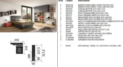 Hot Camera da letto 102 a prezzo scontato in legno Camere Da Letto