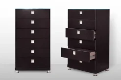 Camera Cassettiera tesera verticale wengè scontato del -50 %^Distribuzione Grandi Marchi Sale