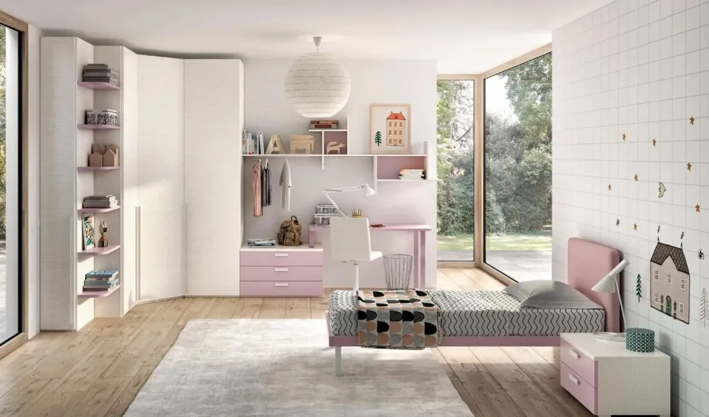 ZG Mobili CAMERETTA 129 a PREZZI OUTLET- Camerette