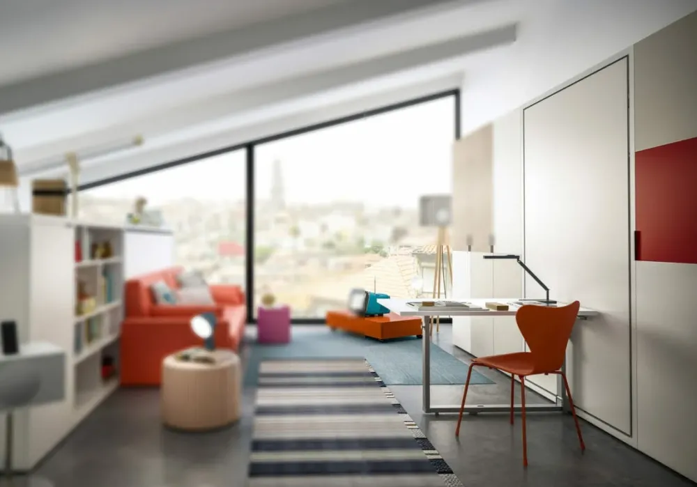 Cameretta Altea book 120 work con letti a scomparsa scontata^Clei Clearance