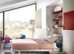 Cameretta Altea book 120 work con letti a scomparsa scontata^Clei Clearance