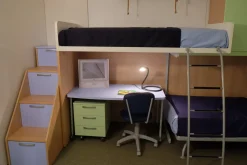 Hot Cameretta Klowxl Letti a soppalco Laminato Opaco in Outlet al -66% Camerette