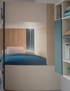 Outlet Cameretta Beam con letto a castello a prezzo scontato Camerette