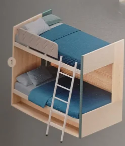 Outlet Cameretta Beam con letto a castello a prezzo scontato Camerette