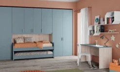 Colombini Casa Cameretta C317  con letto a ponte scontata- Camerette