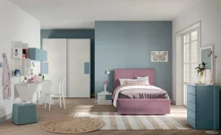 Colombini Casa Cameretta C109 con letto a terra in offerta- Camerette