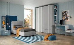 Cameretta C102 con letto a terra a prezzo scontato^Colombini Casa Sale