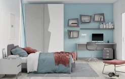 Cameretta C310 in laminato opaco in Offerta Outlet Camerette