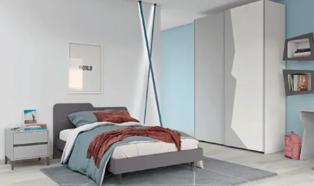 Cameretta C310 in laminato opaco in Offerta Outlet Camerette