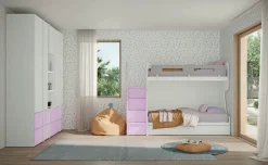 Cameretta C130 con letto a castello in Offerta Outlet^Colombini Casa Sale