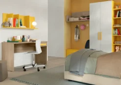 Colombini Casa Cameretta C103 con letto a terra a prezzo Outlet- Camerette
