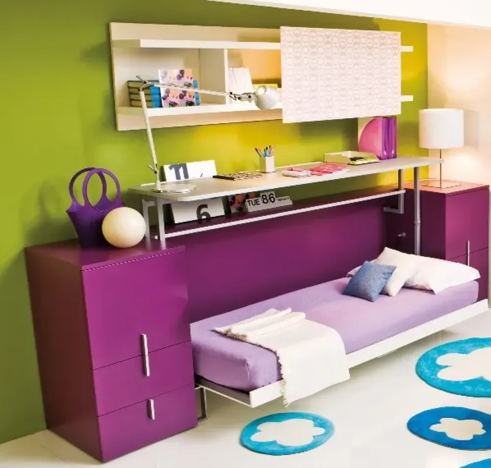 Clei Cameretta Cabrio con letti a scomparsa in offerta- Camerette