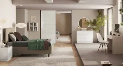 Outlet Cameretta Camera over con letto una piazza e mezza in offerta Camerette