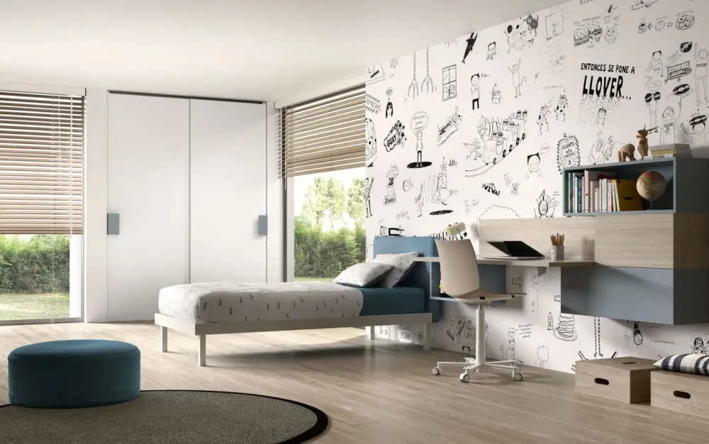 Sale Cameretta Camera per teenager room118 SCONTATA Camerette