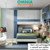 Cameretta Cameretta a ponte-angolare mod.omnia-s in promo sconto del 40% con un ribasso imbattibile Camerette