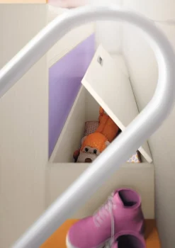 Cameretta Cameretta a soppalco 24  con letto a soppalco scontata Camerette