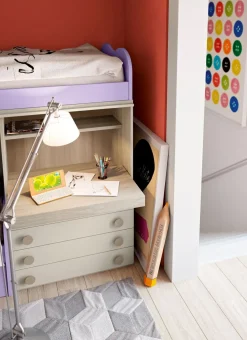 Cameretta Cameretta asoppalco 23 in laminato opaco a prezzo Outlet Camerette