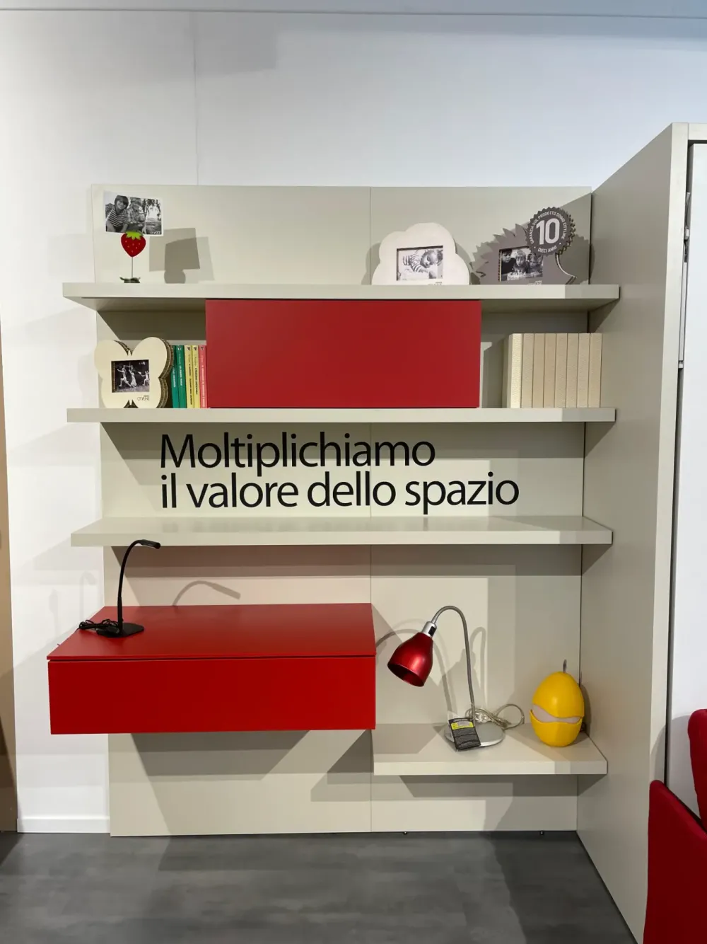 Cameretta Cameretta con letto una piazza e mezza in offerta^Clei Discount