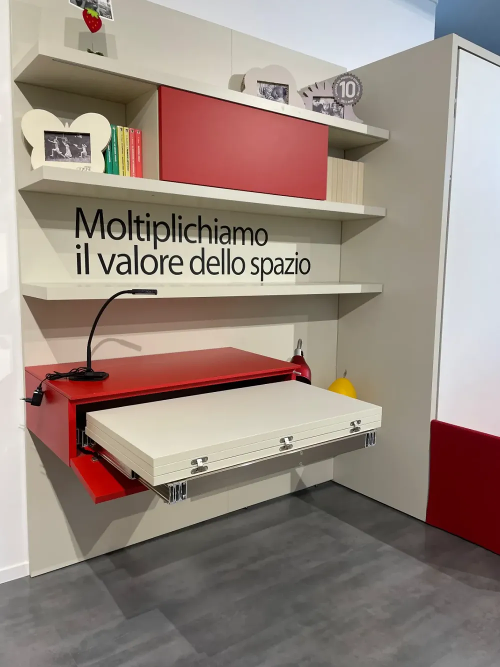 Cameretta Cameretta con letto una piazza e mezza in offerta^Clei Discount