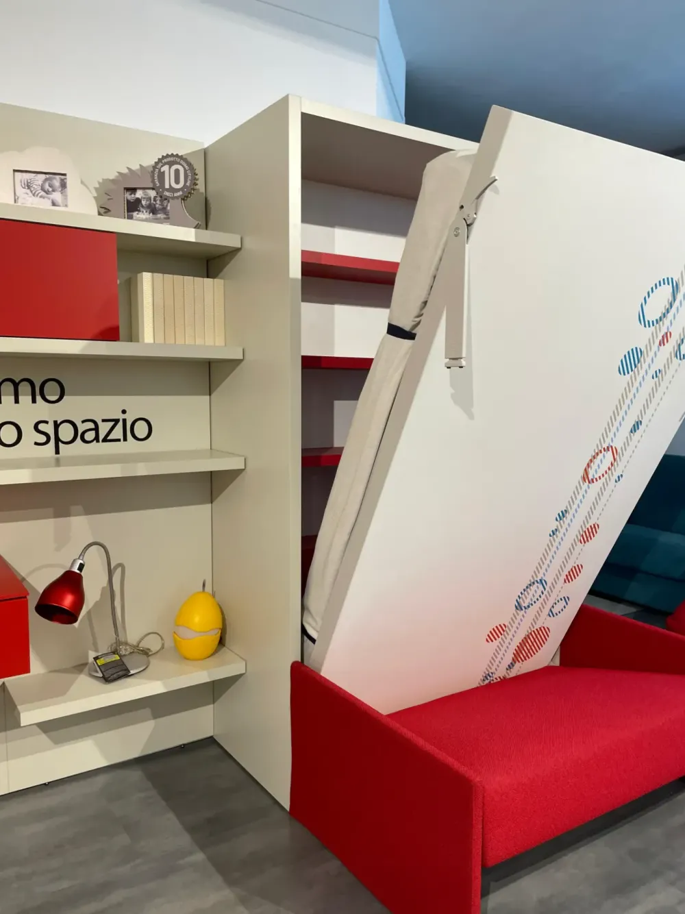 Cameretta Cameretta con letto una piazza e mezza in offerta^Clei Discount