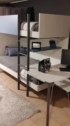 Outlet Cameretta Cameretta letto a castello con letto a castello in Offerta Outlet Camerette