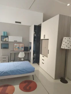 Cameretta Cameretta in laminato materico in Offerta Outlet^Clever Sale