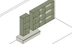 CAMERETTA Cameretta letto e zona studio a PREZZI OUTLET^Clever New