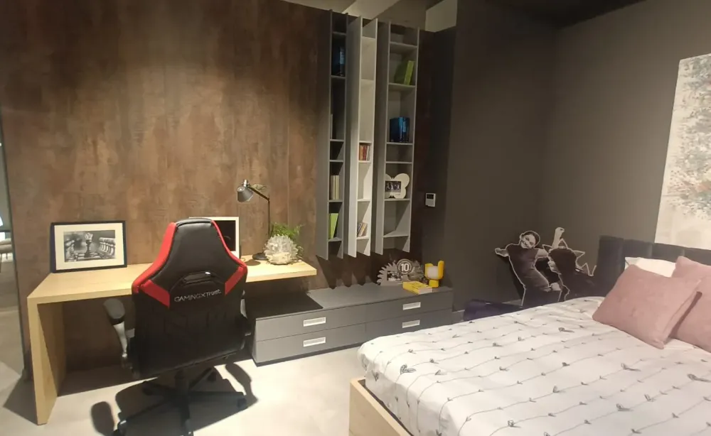 Doimo CityLine Cameretta Cameretta club con letto una piazza e mezza scontata- Camerette