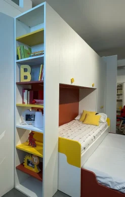 Colombini Casa Cameretta Cameretta colombini in laminato opaco a prezzo Outlet- Camerette