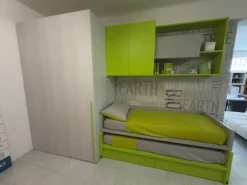 Moretti Compact Camerette Cameretta Cameretta con cabina   con letti a scomparsa in Offerta Outlet- Camerette