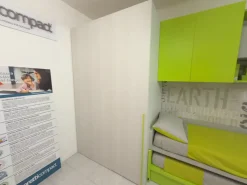 Moretti Compact Camerette Cameretta Cameretta con cabina   con letti a scomparsa in Offerta Outlet- Camerette