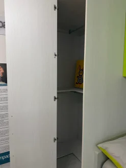 Moretti Compact Camerette Cameretta Cameretta con cabina   con letti a scomparsa in Offerta Outlet- Camerette