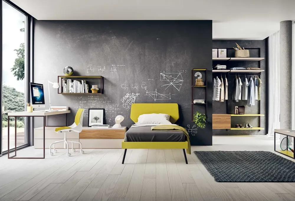 Cameretta Cameretta con cabina armadio di in OFFERTA OUTLET^Clever