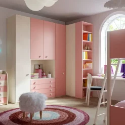 Online Cameretta Cameretta con letto a castello di scontata del 40% con letto a castello in offerta Camerette