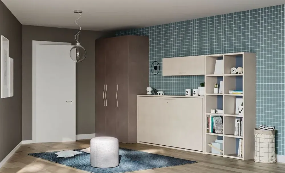 Mistral Cameretta Cameretta con letto-singolo orizzontale di in promo-sconto del 50% con letti a scomparsa scontata- Camerette