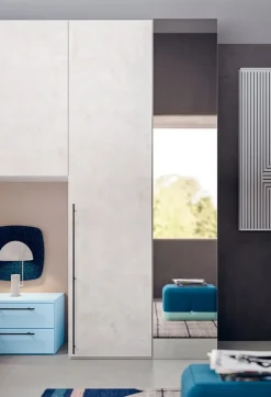 Clearance Cameretta Cameretta con specchio con letto a terra in offerta Camerette