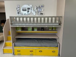 Moretti Compact Camerette Cameretta Cameretta con soppalco  con letto a soppalco scontata- Camerette