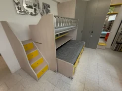 Moretti Compact Camerette Cameretta Cameretta con soppalco  con letto a soppalco scontata- Camerette