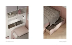 Cameretta Cameretta dal design moderno in laminato materico a prezzo Outlet^San Martino Mobili Online