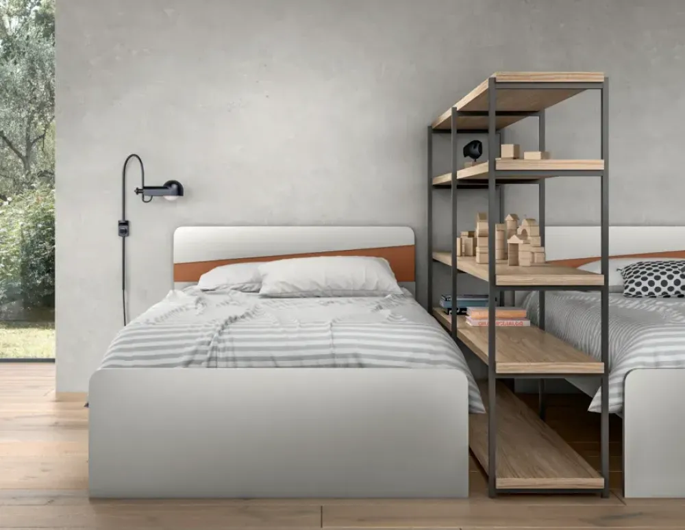 ZG Mobili Cameretta Cameretta moderna ricca di accessori con uno sconto imbattibile- Camerette