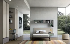 New Cameretta Cameretta moderna per teenager   letti a terra a prezzo scontato Camerette