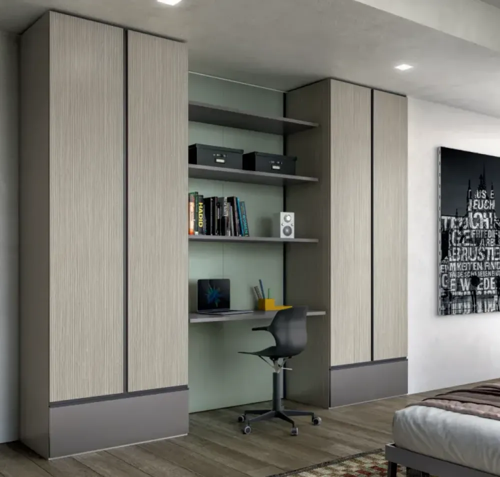 New Cameretta Cameretta moderna per teenager letti a terra a prezzo scontato Camerette