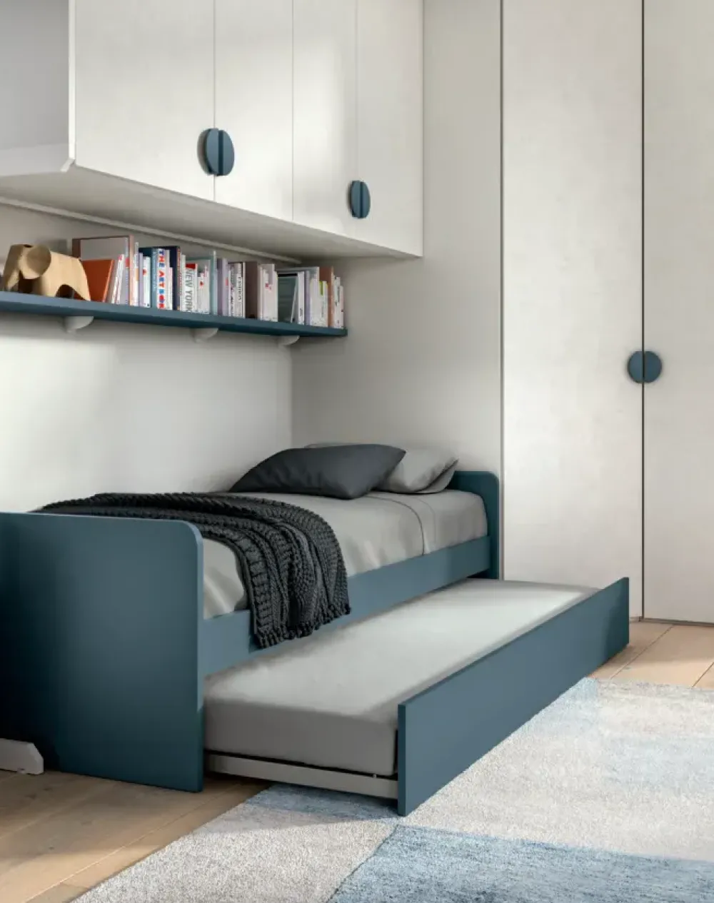 Clearance Cameretta Cameretta per bambini armoniosa letti a terra in offerta Camerette