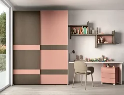 ZG Mobili Cameretta Cameretta per bambini moderna con letto a castello scontata- Camerette