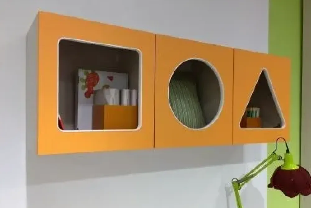 Discount Cameretta Cameretta play di in laminato materico a prezzo scontato Camerette