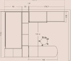 CAMERETTA Cameretta soppalco 6 a PREZZI OUTLET^San Martino Mobili Best