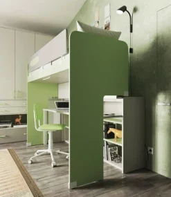 Cameretta Cameretta soppalco 8 con letto a soppalco a prezzo Outlet^San Martino Mobili Outlet