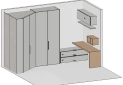 Outlet Cameretta Cameretta studio con un ribasso imbattibile Camerette