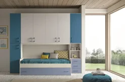 Gruppo Silwood Cameretta Cameretta-ponte mod.omnia-s-6 SCONTATA- Camerette