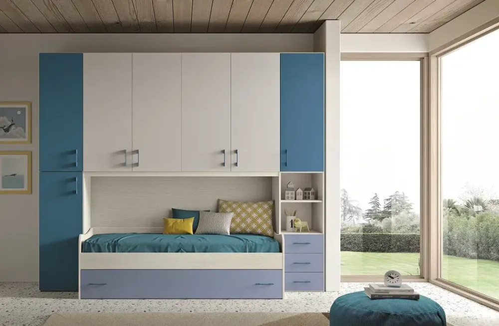 Gruppo Silwood Cameretta Cameretta-ponte mod.omnia-s-6 SCONTATA- Camerette